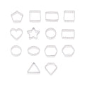 Metal Shaped Cookie Cutters Set, 14 Pieces, by Way To Celebrate