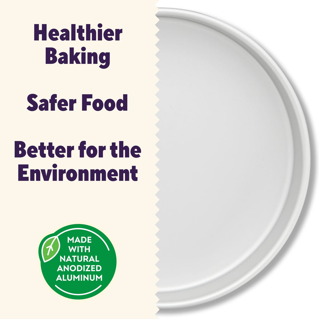 Wilton Aluminum 8" Round Cake Pan 2" Depth Layer Cake Baking Pan, Packaging May Vary - Image 4