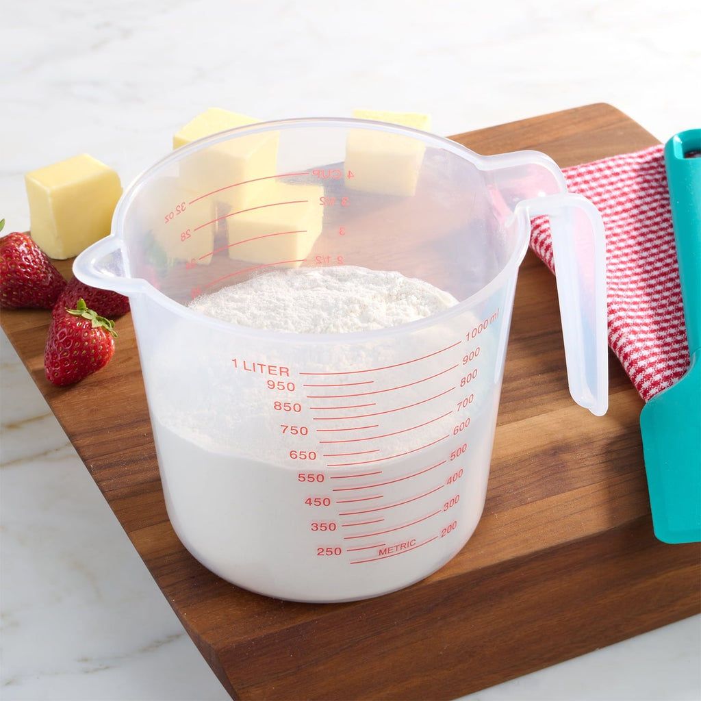 (12 pack) Mainstays 4 Cup PP Plastic Measuring Cup, 32 oz, Clear - Image 6